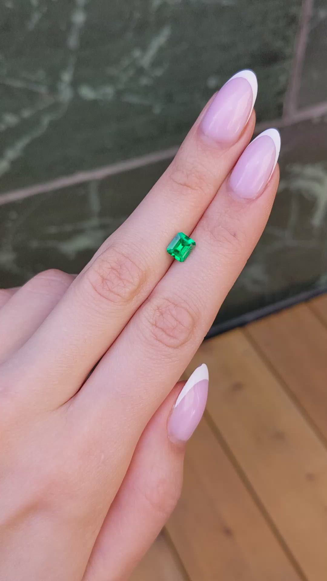 1.46 Ct. Emerald from Colombia Size Video