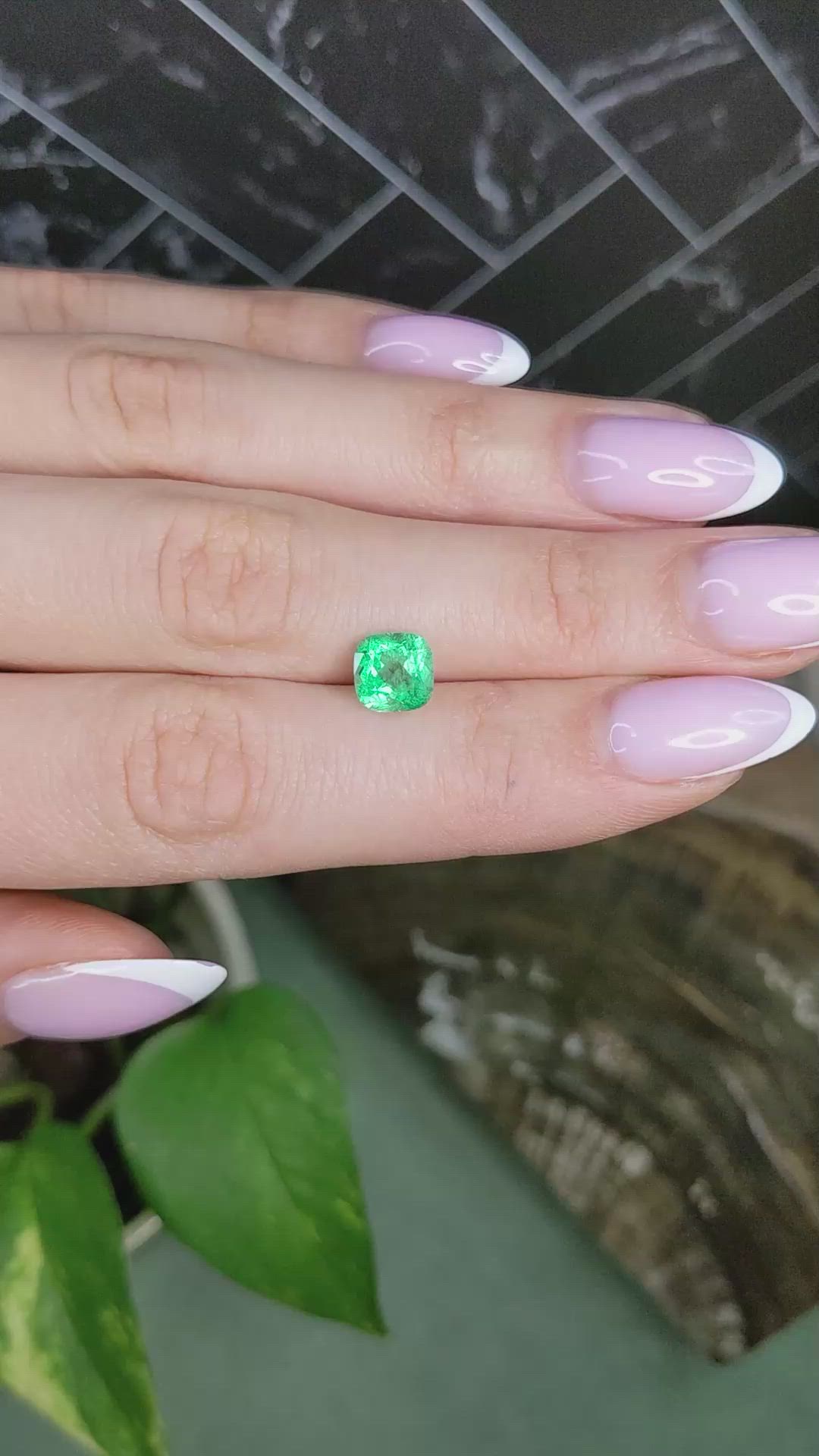 1.55 Ct. Emerald from Colombia Size Video