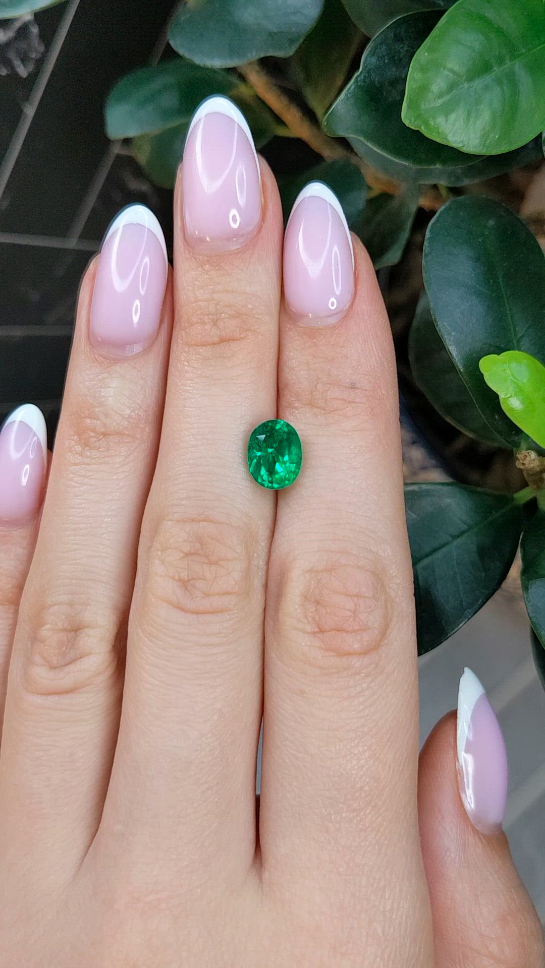 2.09 Ct. Emerald from Colombia Size Video