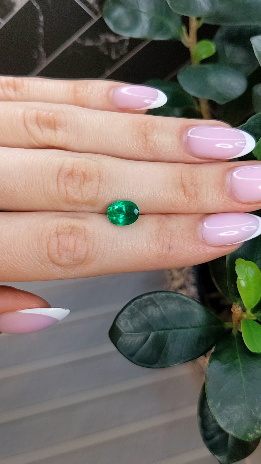 2.09 Ct. Emerald from Colombia Size Video