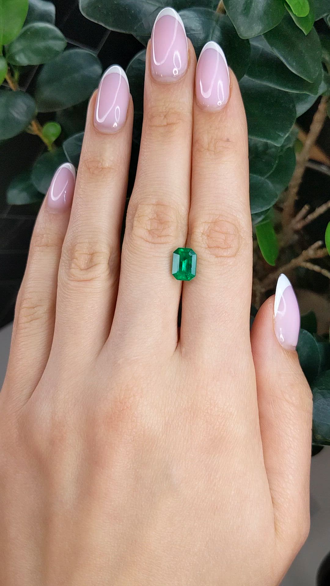 2.21 Ct. Emerald from Zambia Size Video