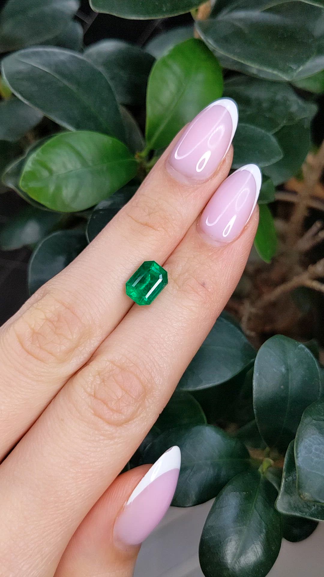 2.21 Ct. Emerald from Zambia Size Video