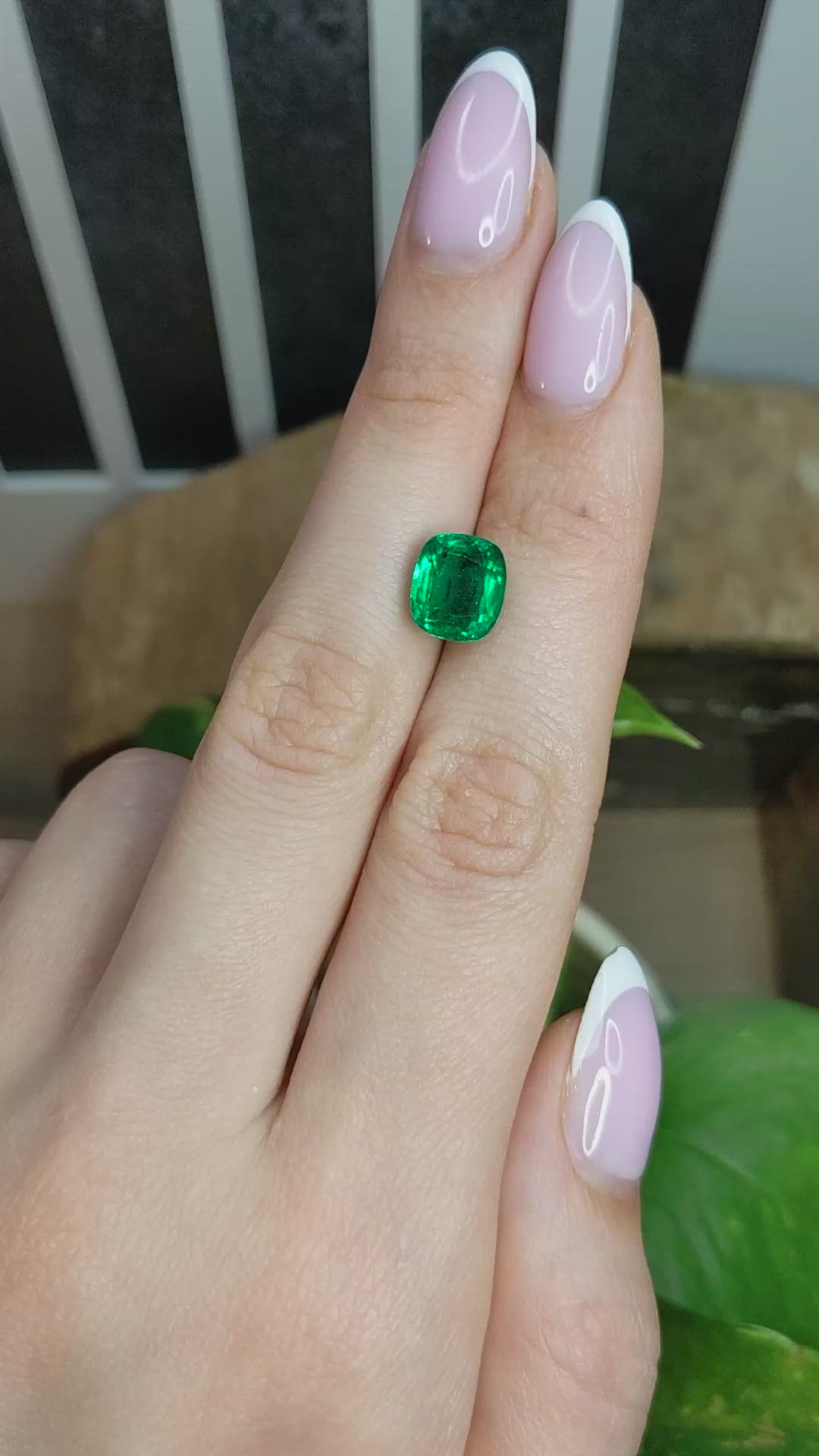 3.75 Ct. Emerald from Zambia Size Video