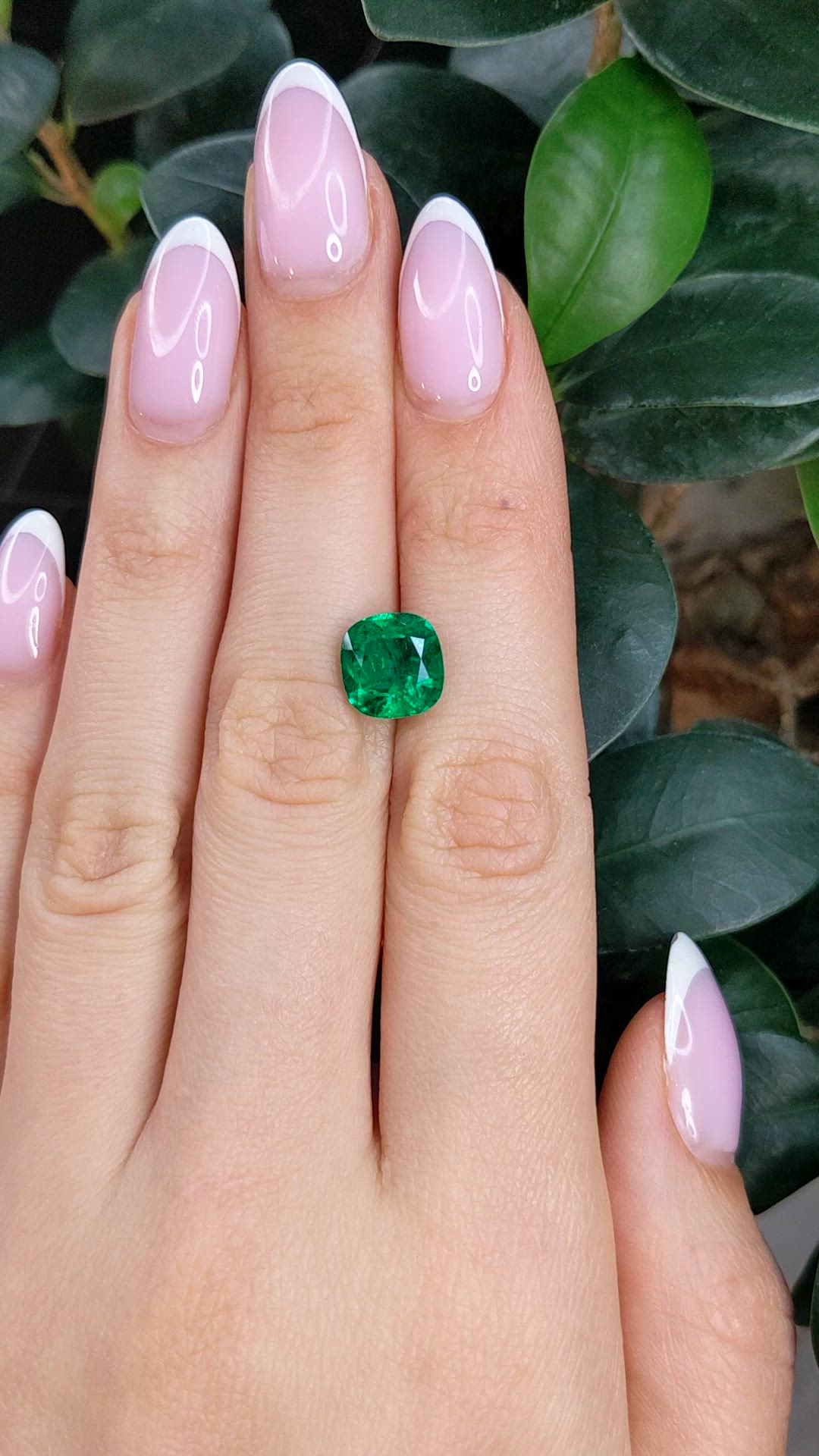 3.47 Ct. Emerald from Zambia Size Video