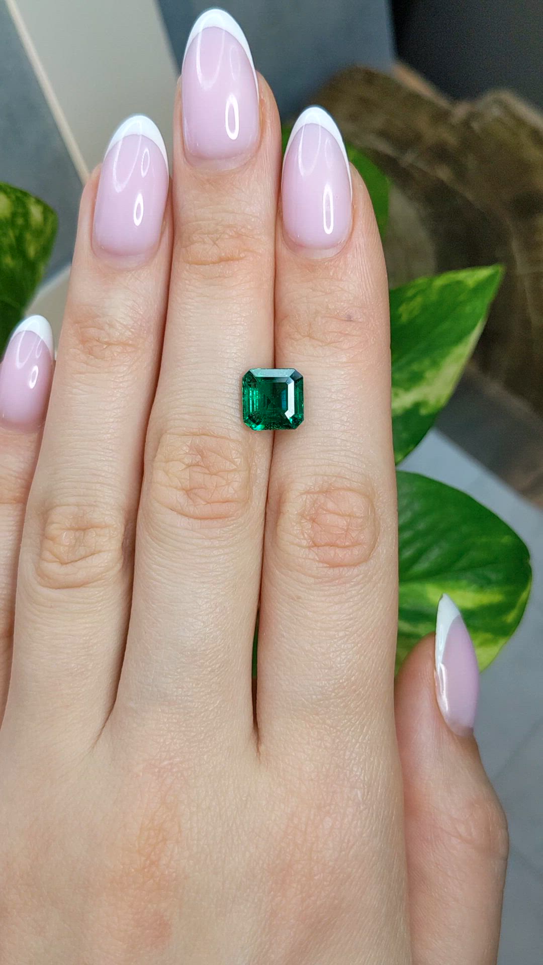2.40 Ct. Emerald from Zambia Size Video