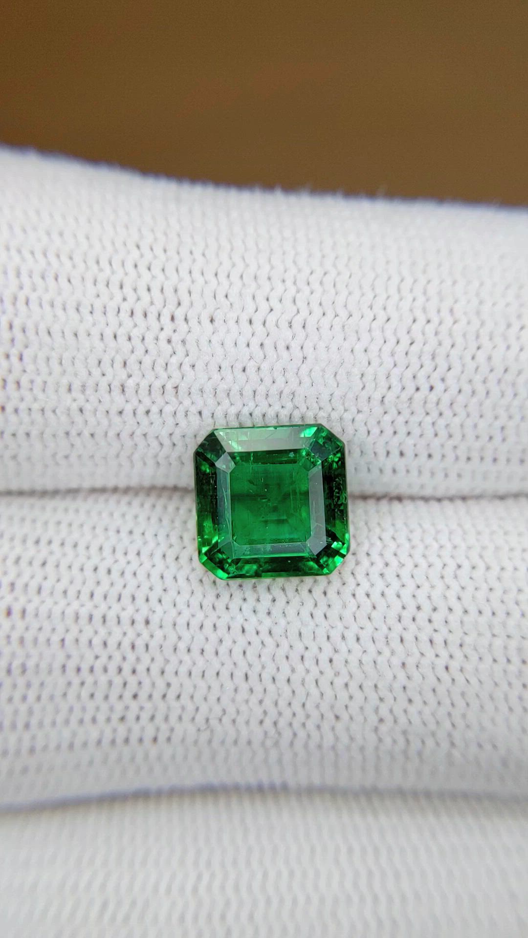 2.40 Ct. Emerald from Zambia Size Video