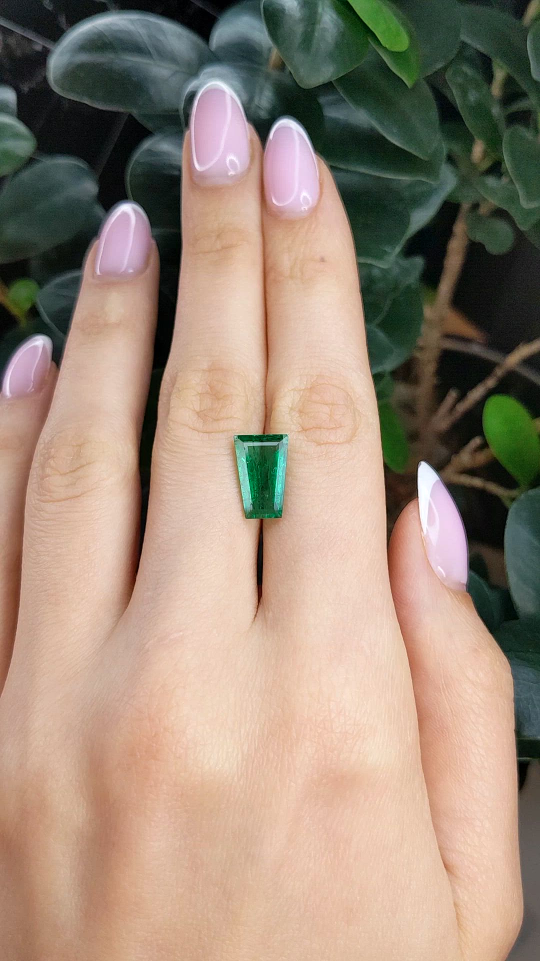 3.35 Ct. Emerald from Colombia Size Video