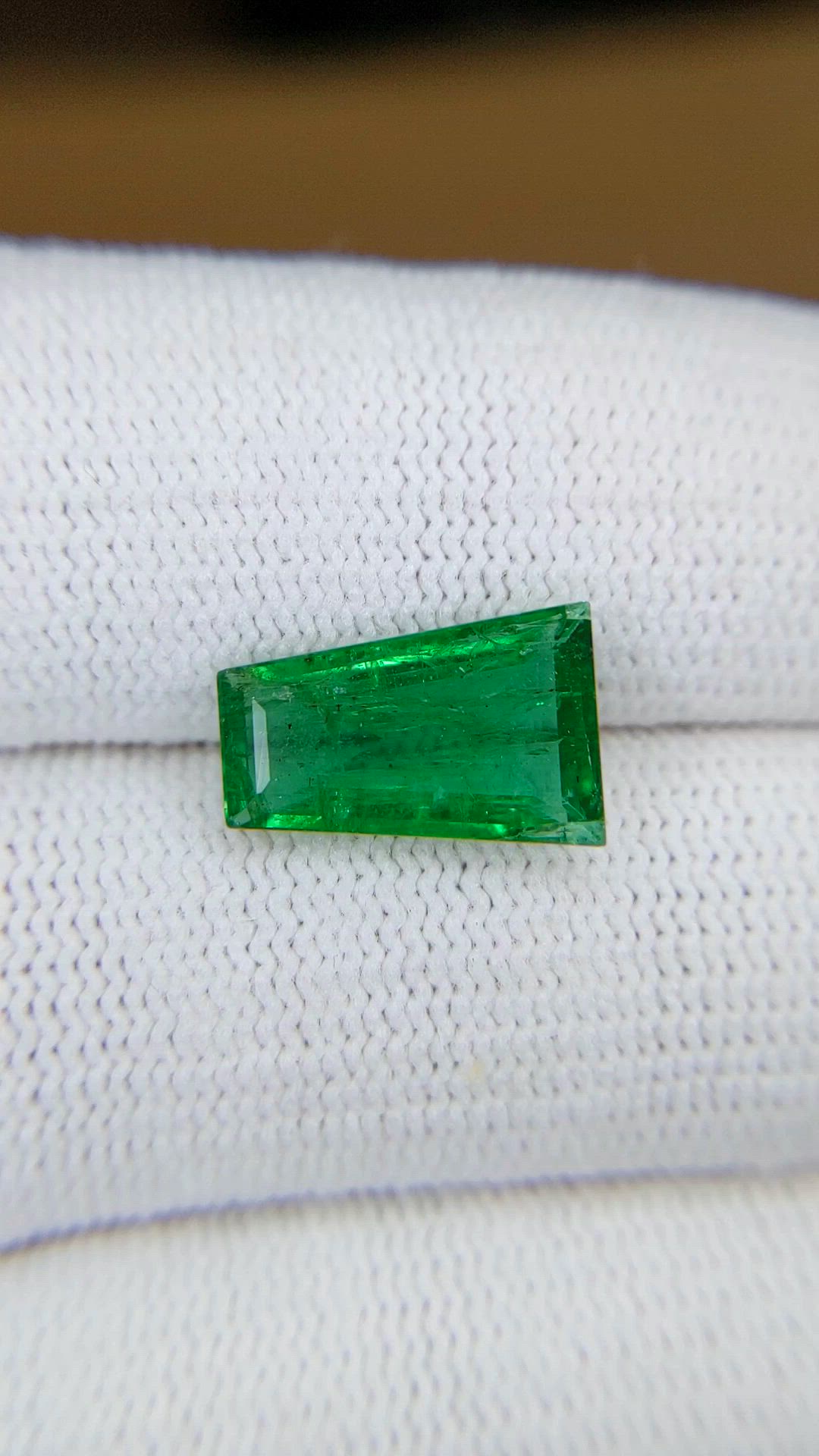 3.35 Ct. Emerald from Colombia Size Video