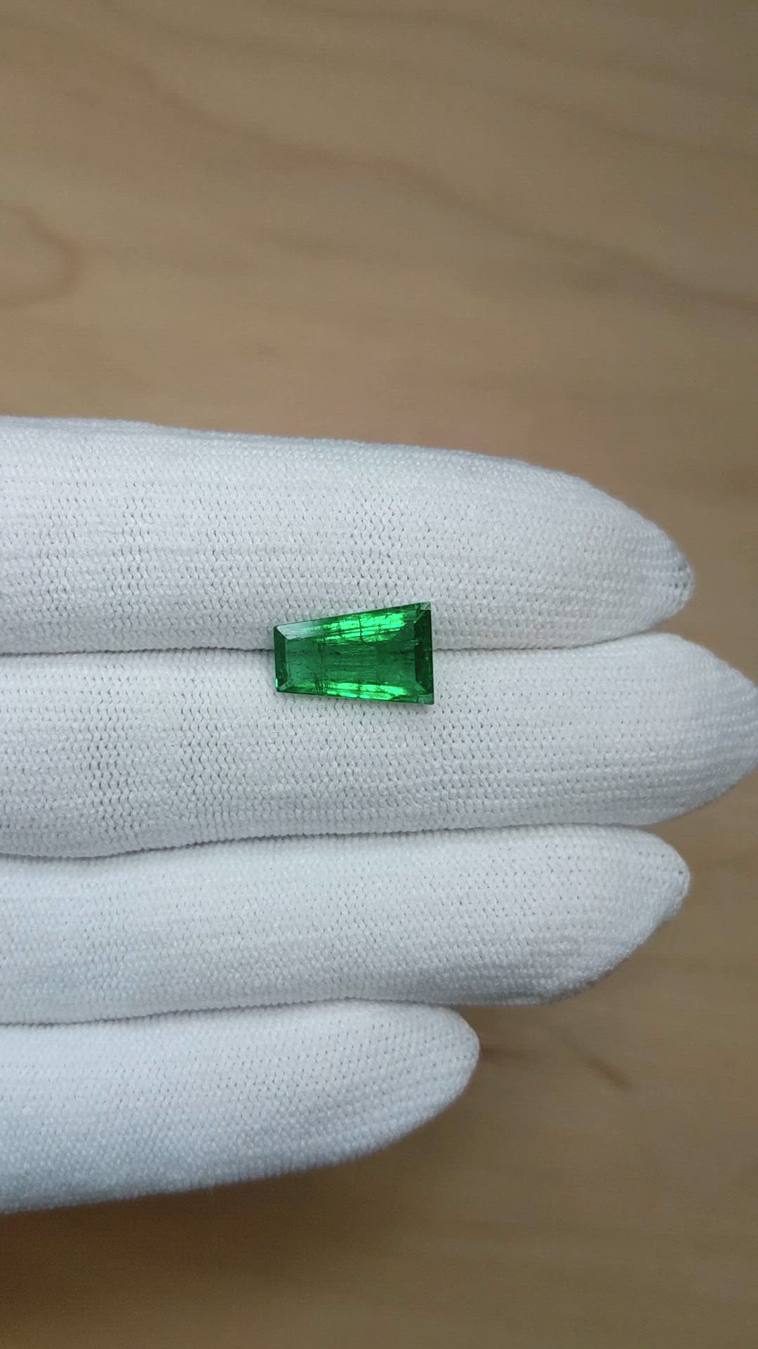 3.35 Ct. Emerald from Colombia Size Video
