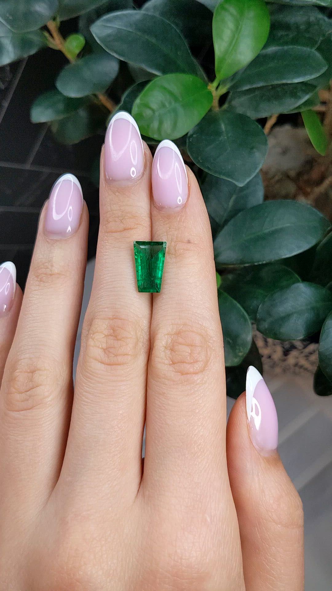 3.35 Ct. Emerald from Colombia Size Video