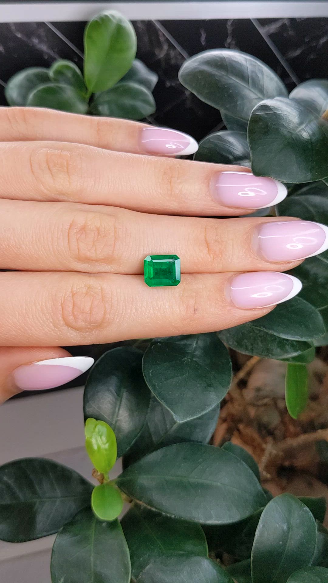 2.83 Ct. Emerald from Zambia Size Video