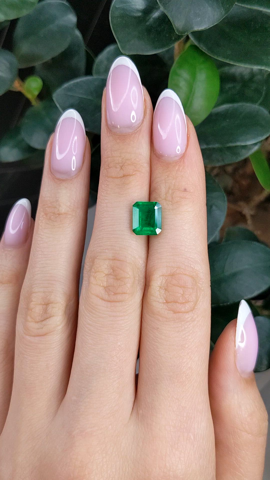 2.83 Ct. Emerald from Zambia Size Video