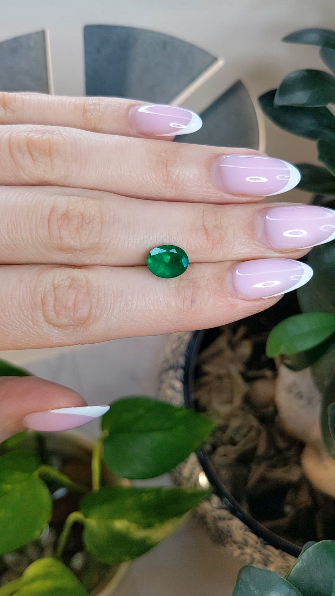 2.01 Ct. Emerald from Colombia Size Video