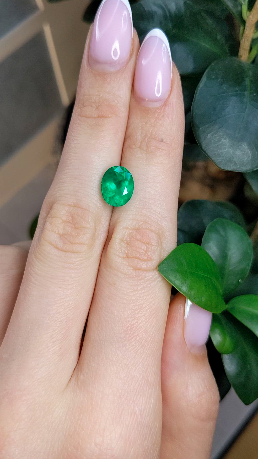 2.75 Ct. Emerald from Colombia Size Video