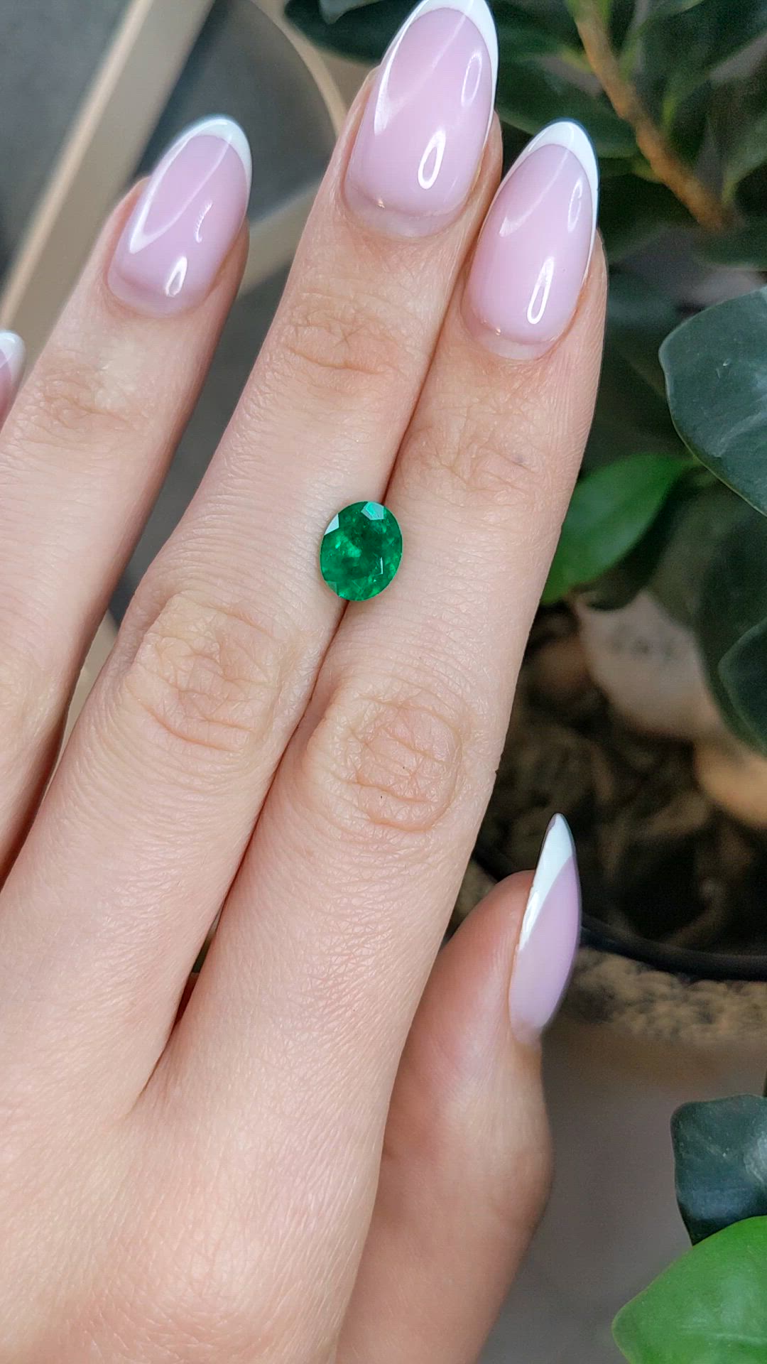 1.47 Ct. Emerald from Colombia Size Video