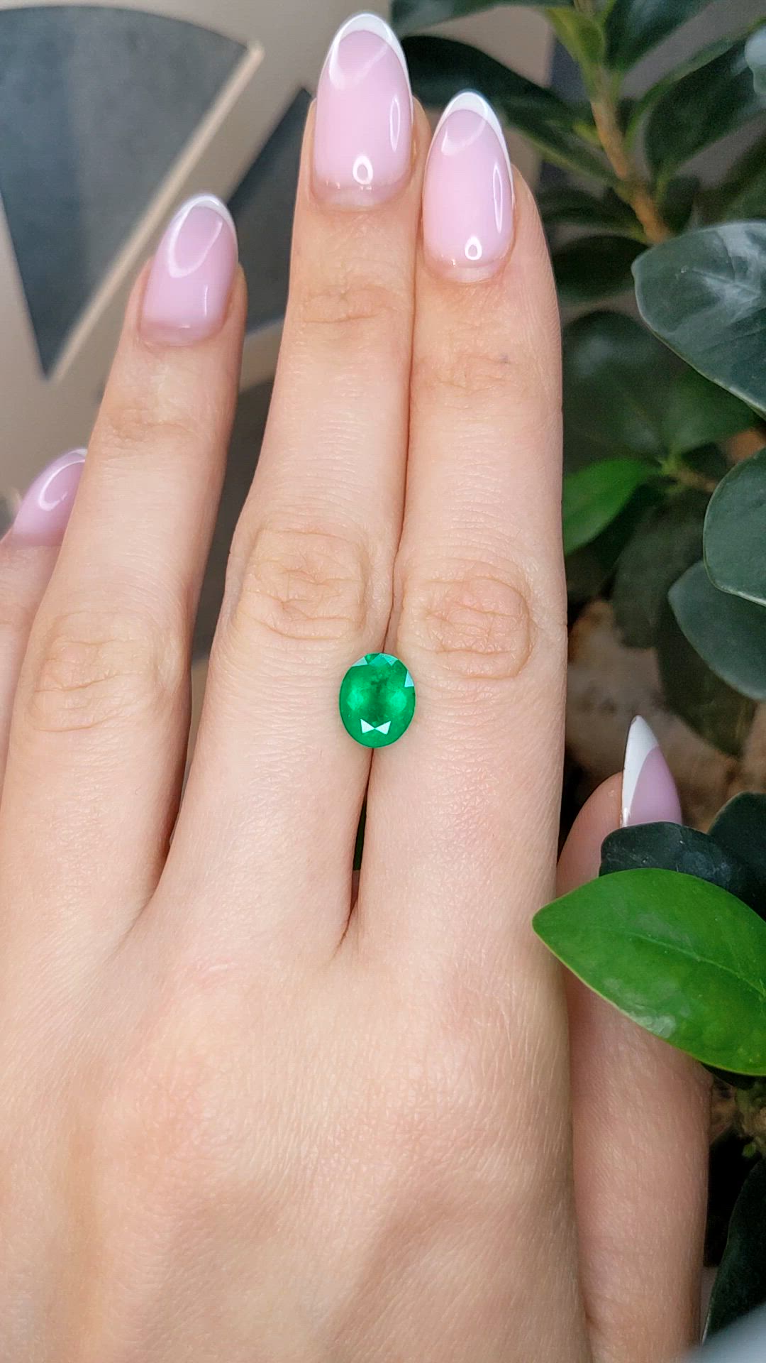 1.94 Ct. Emerald from Colombia Size Video
