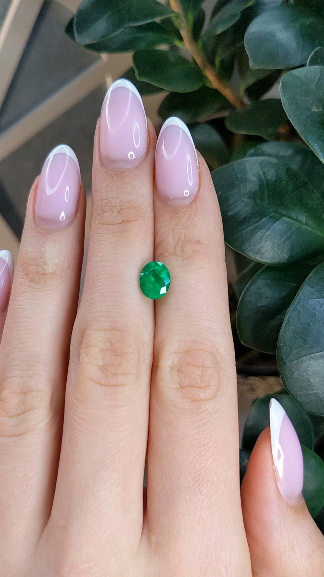 1.42 Ct. Emerald from Colombia Size Video