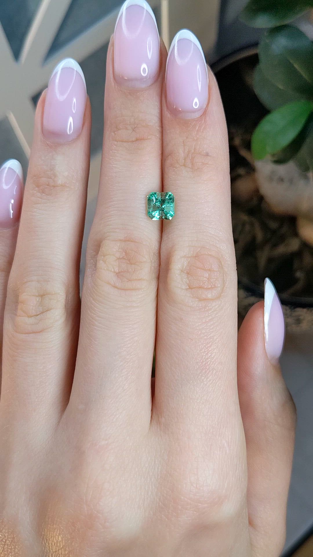 1.07 Ct. Emerald from Colombia Size Video