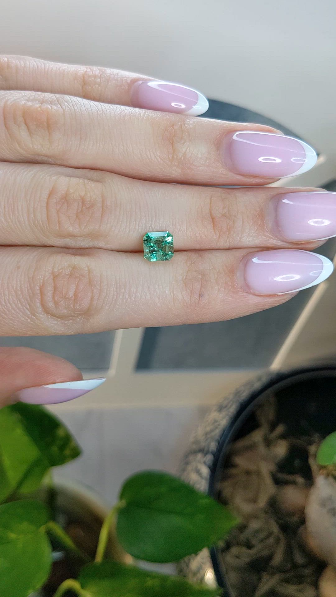 1.07 Ct. Emerald from Colombia Size Video