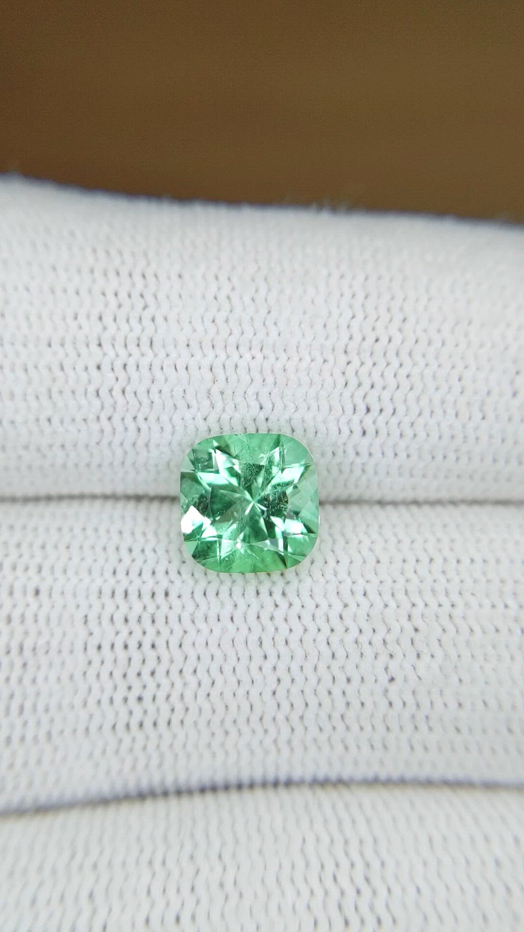 1.76 Ct. Emerald from Colombia Size Video