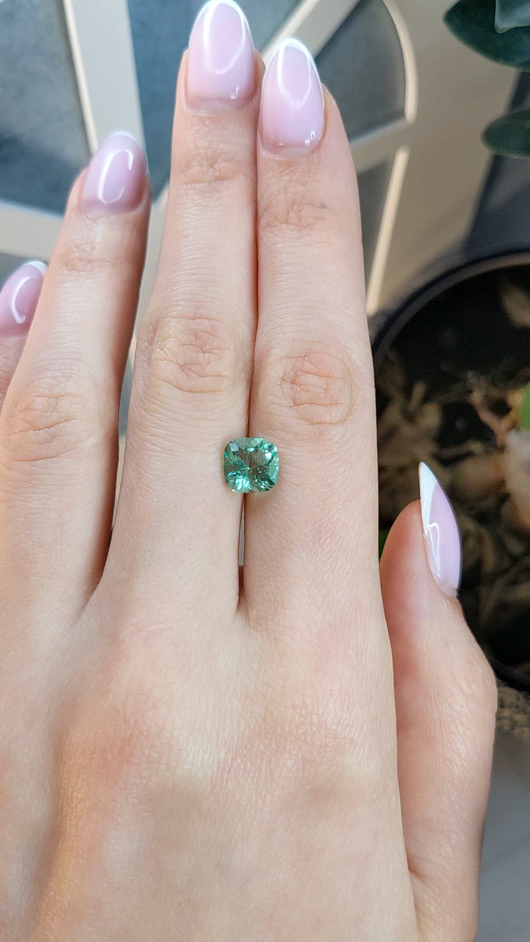 1.76 Ct. Emerald from Colombia Size Video