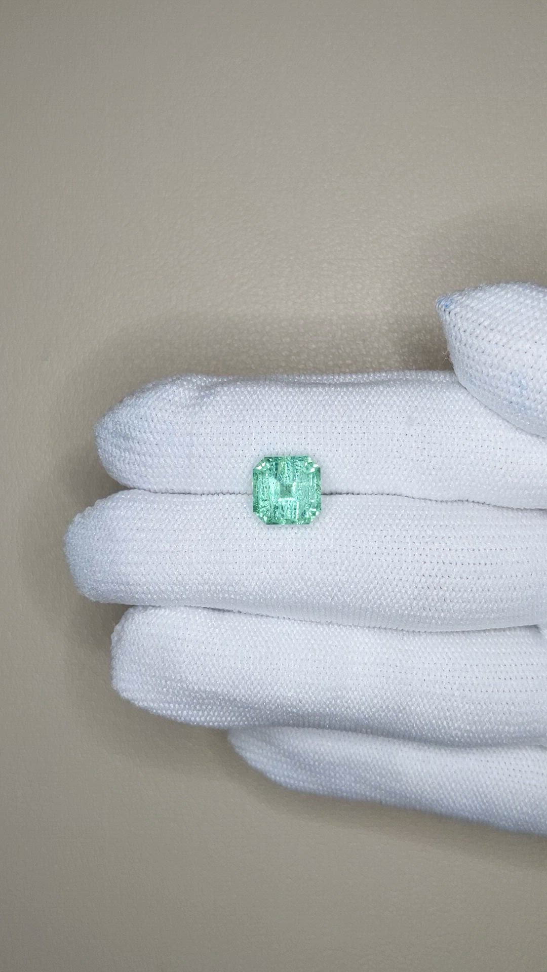 2.71 Ct. Emerald from Colombia Size Video
