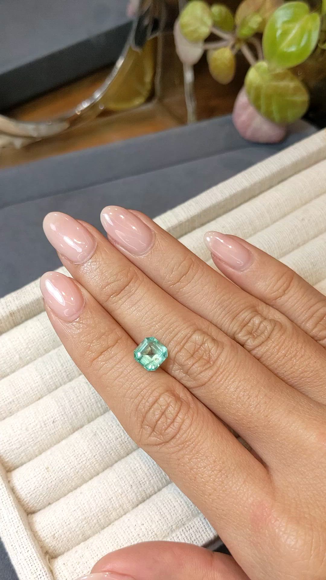 1.80 Ct. Emerald from Colombia Size Video