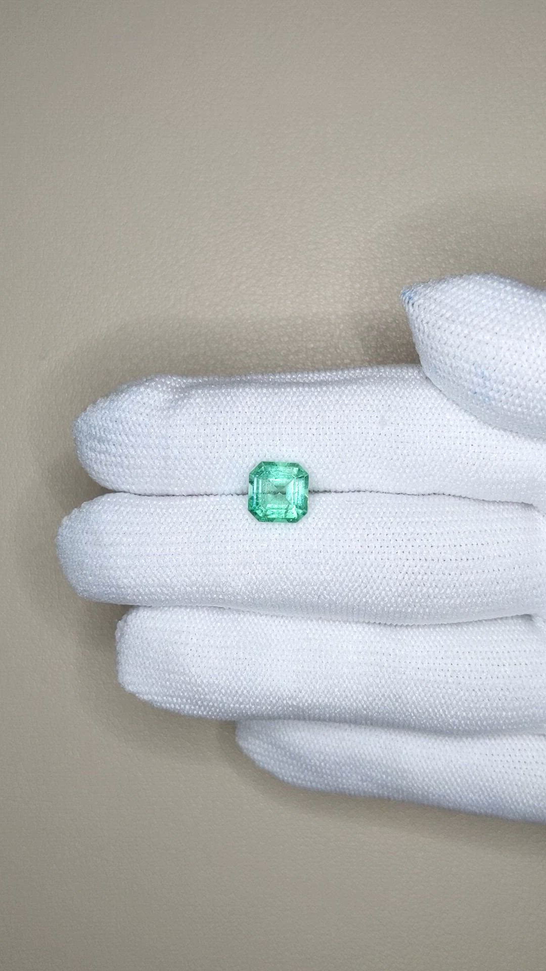 1.80 Ct. Emerald from Colombia Size Video