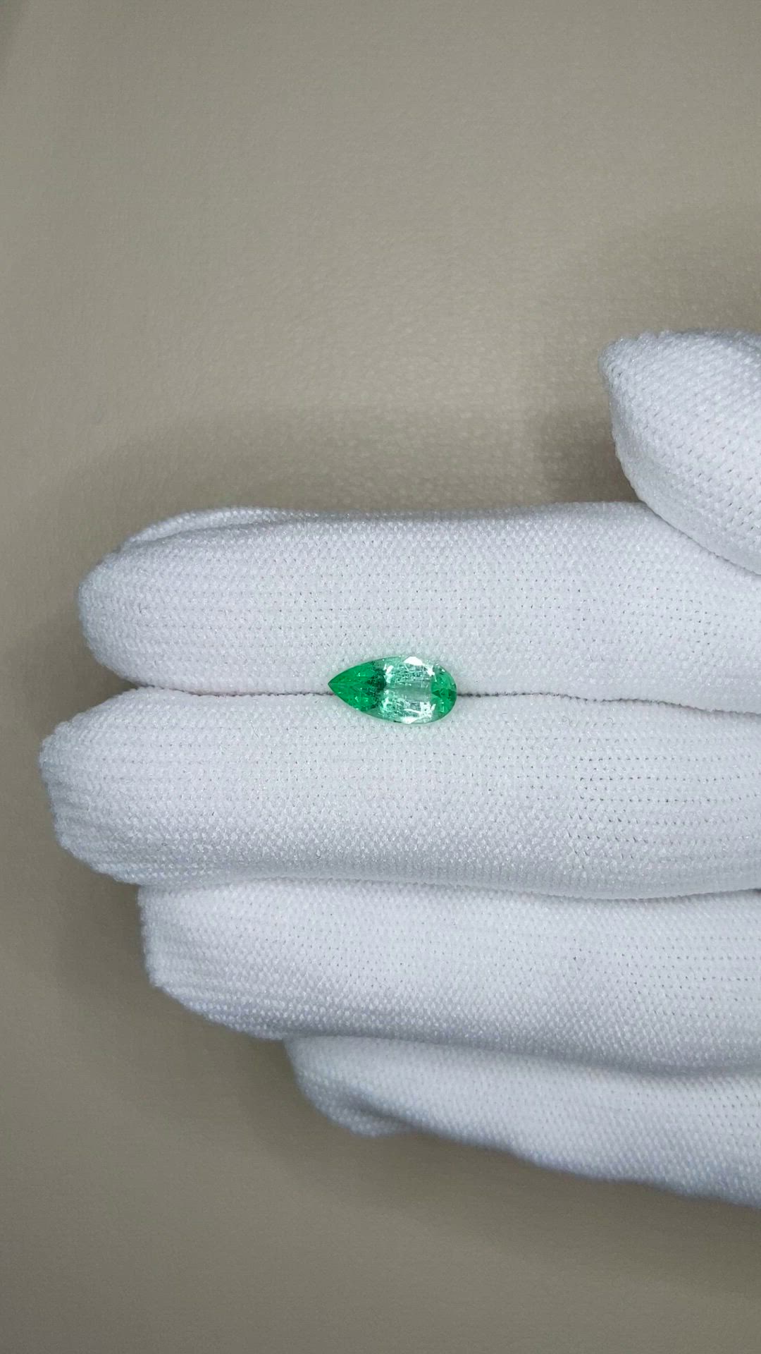 1.16 Ct. Emerald from Russia Size Video