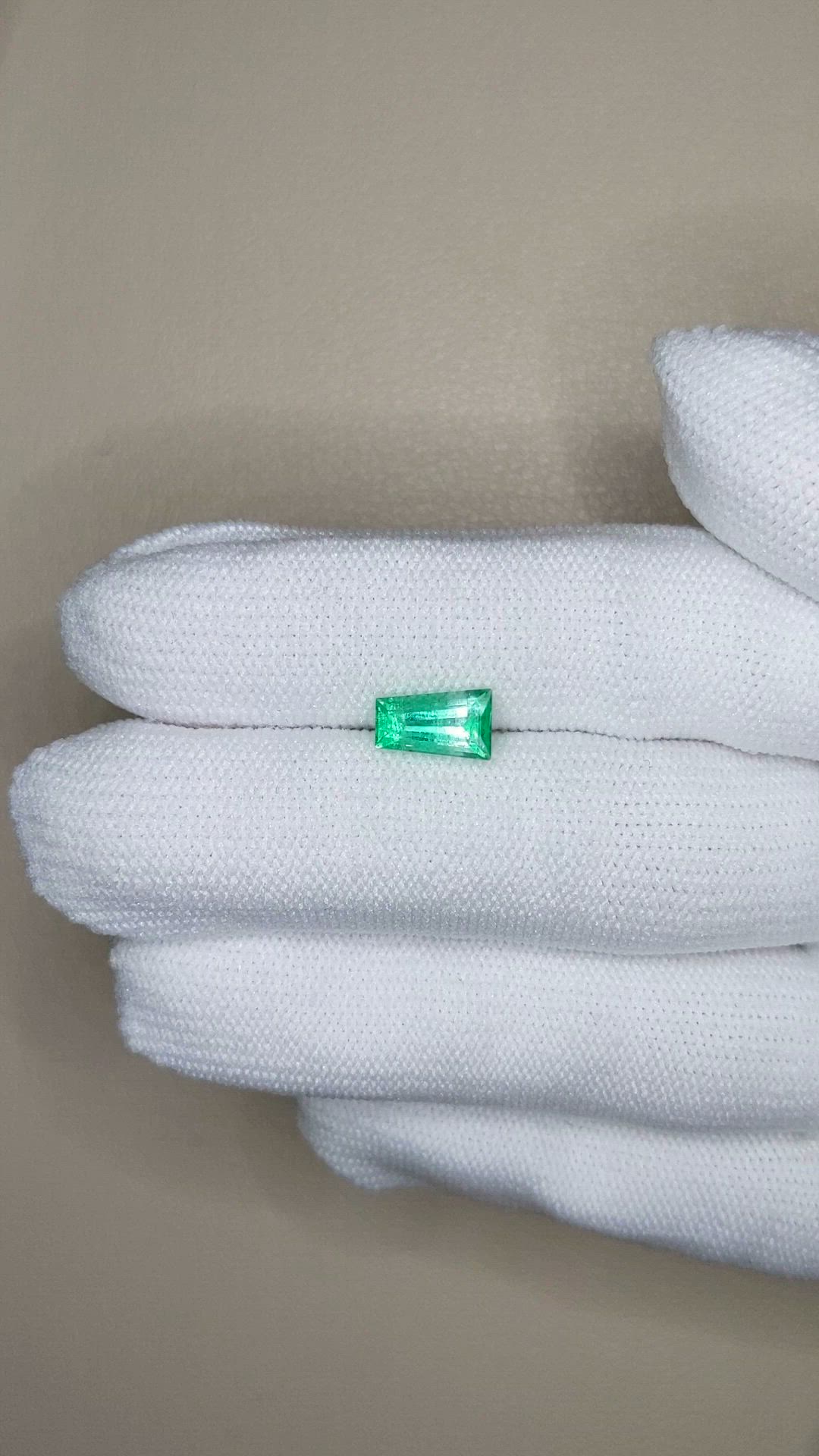 1.15 Ct. Emerald from Russia Size Video