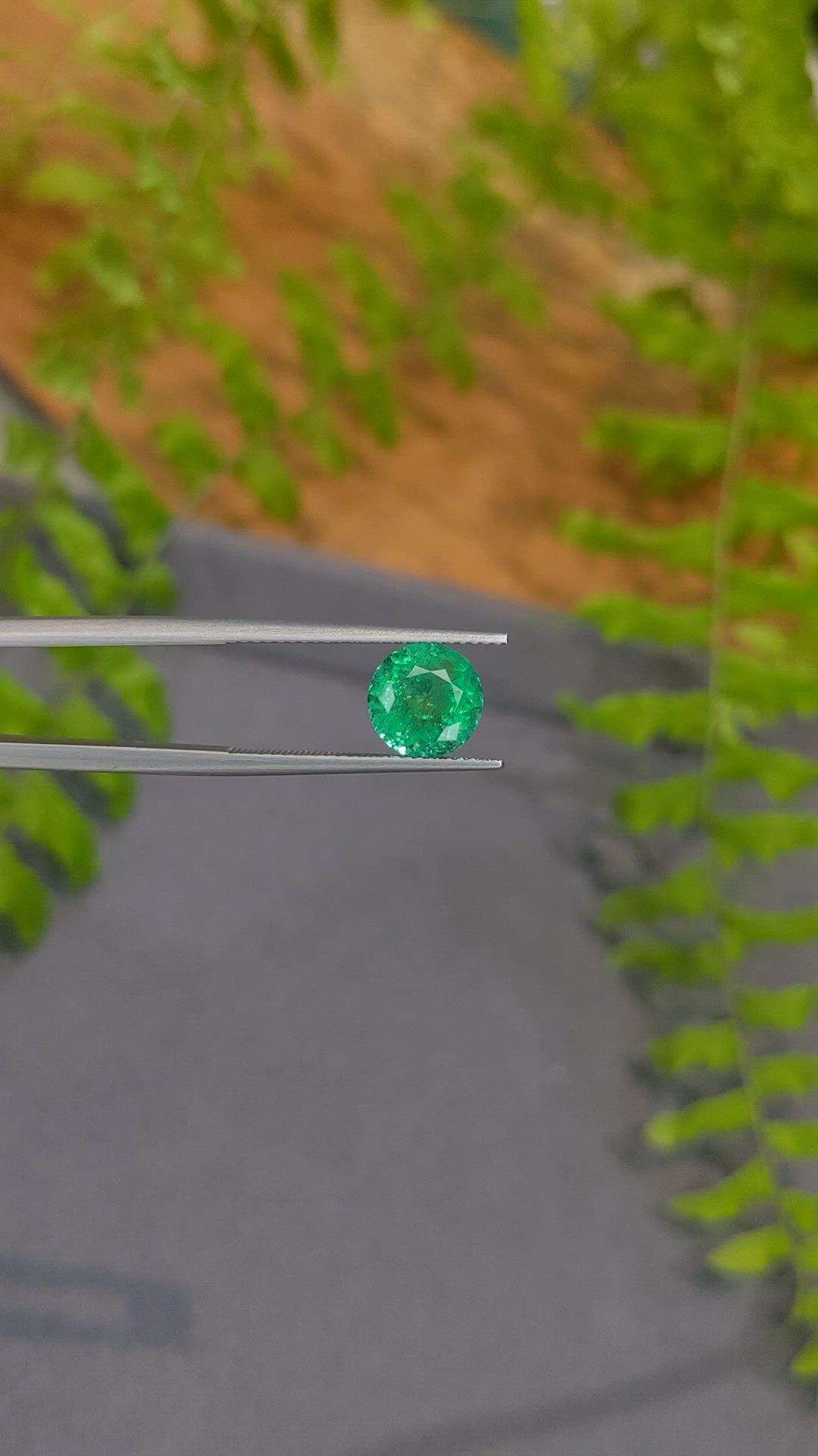 2.56 Ct. Emerald from Russia Size Video