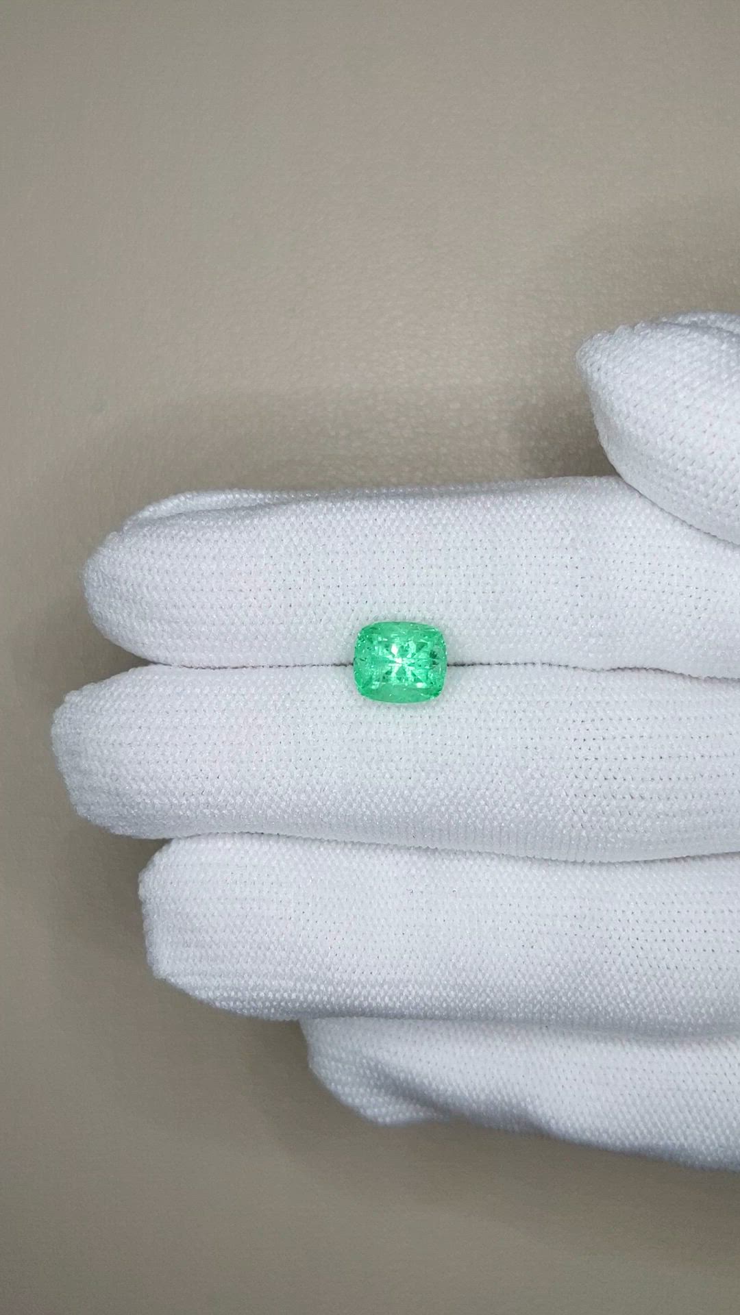 1.85 Ct. Emerald from Russia Size Video