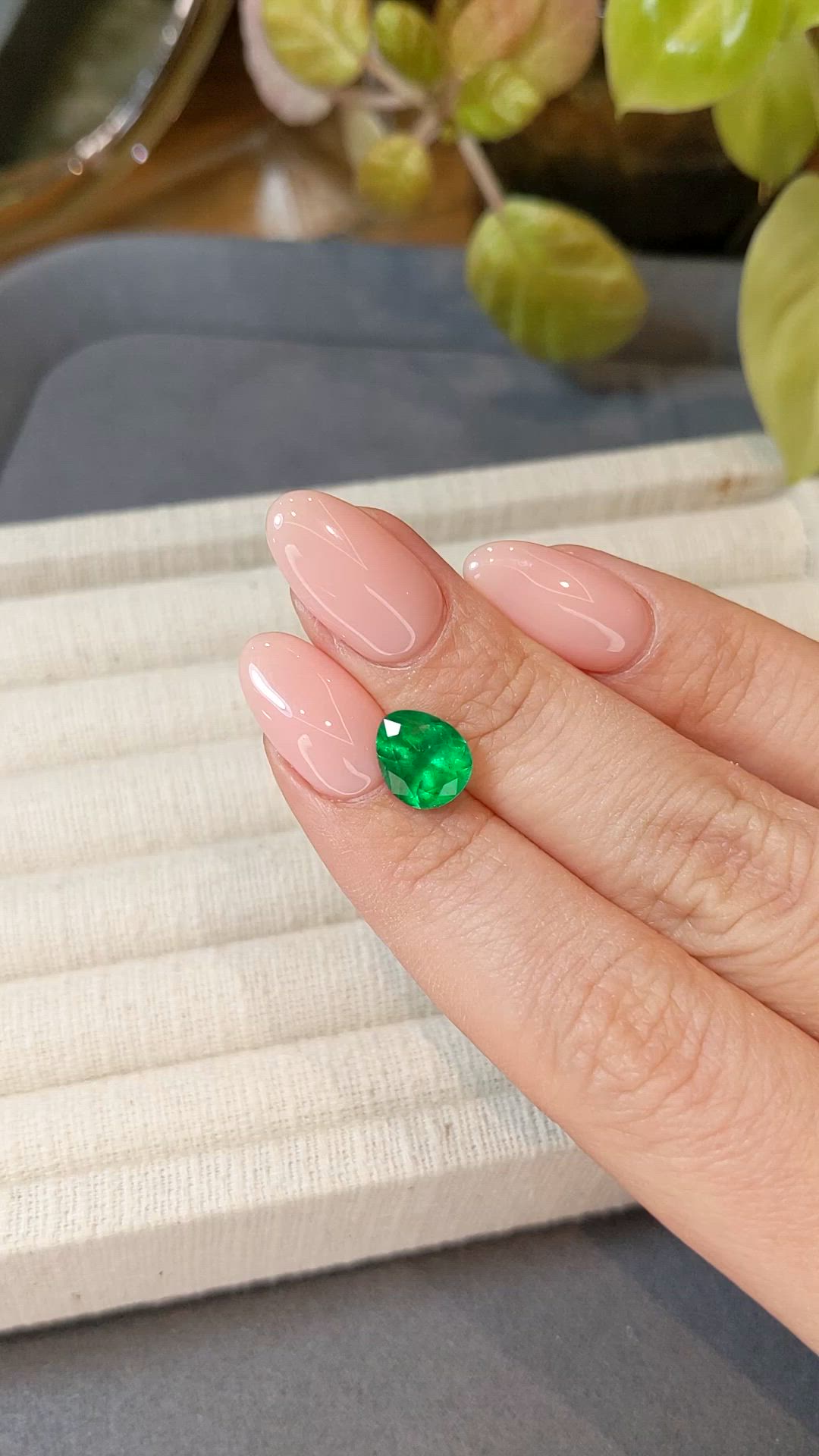 1.82 Ct. Emerald from Russia Size Video