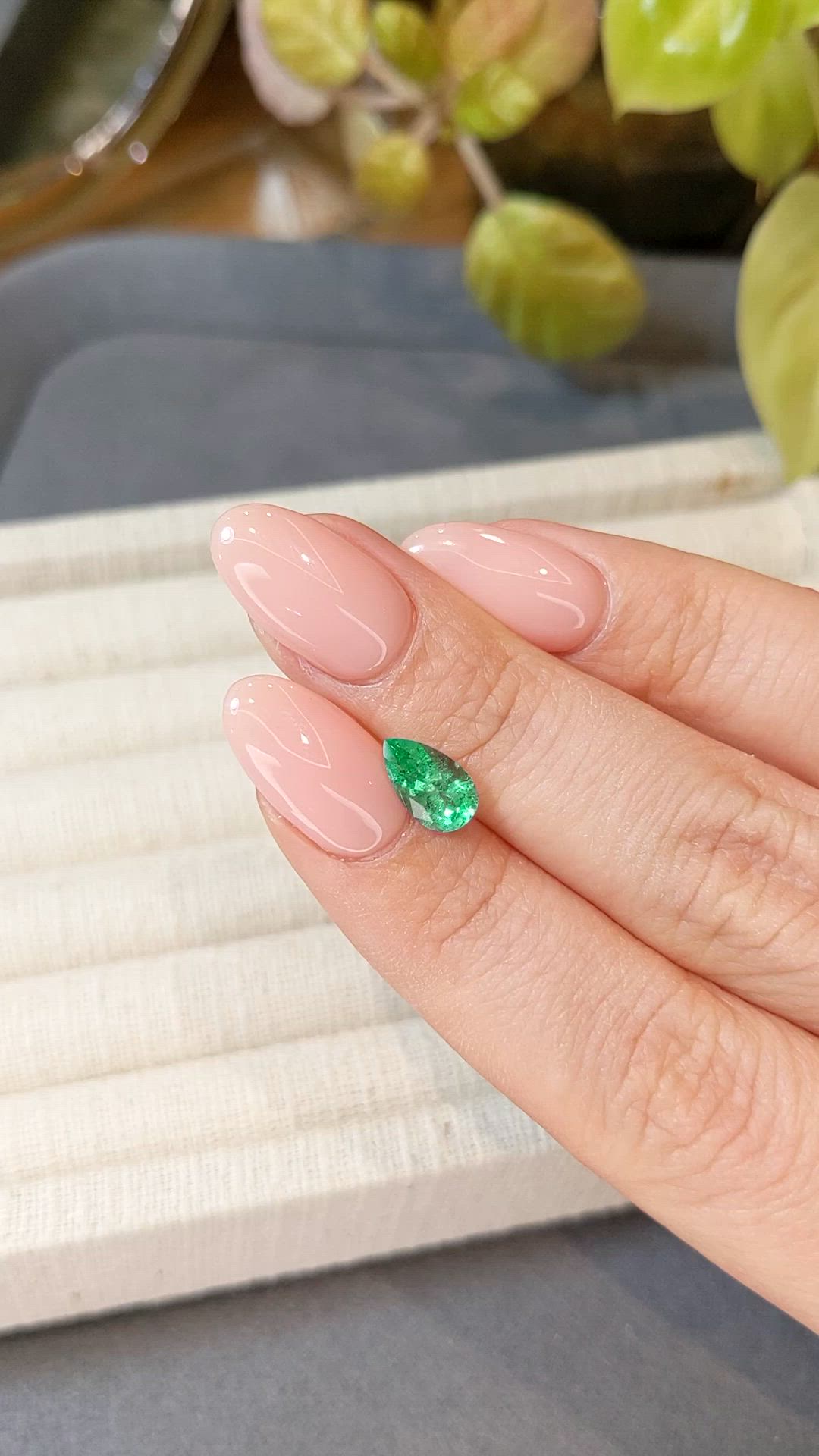 1.23 Ct. Emerald from Russia Size Video