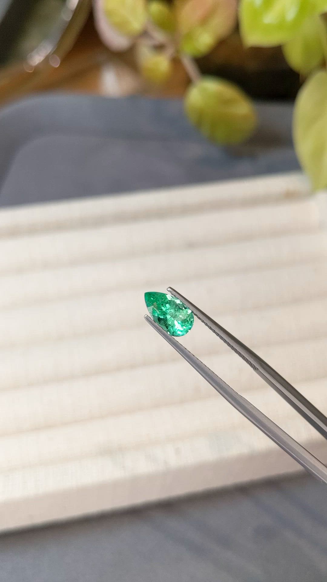 1.23 Ct. Emerald from Russia Size Video