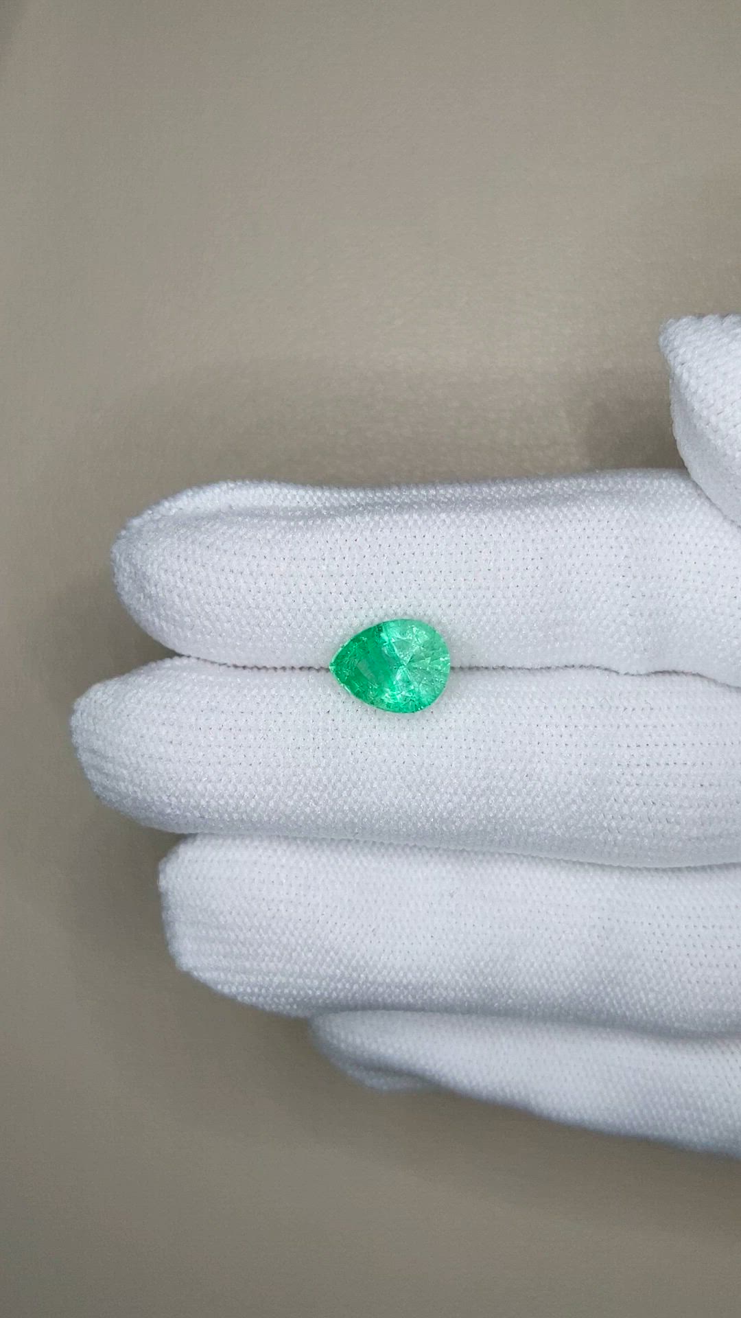 2.46 Ct. Emerald from Russia Size Video