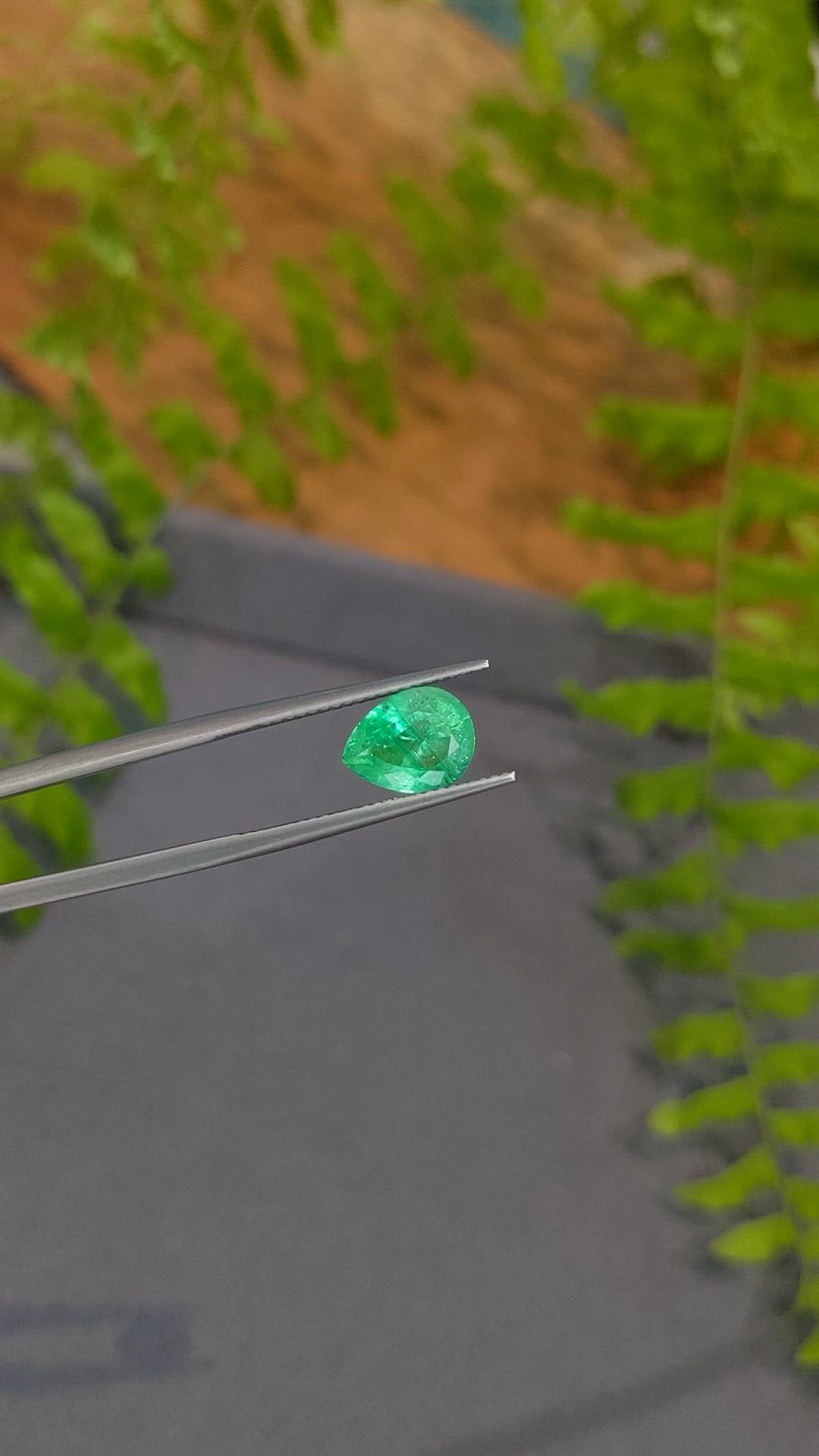 2.46 Ct. Emerald from Russia Size Video