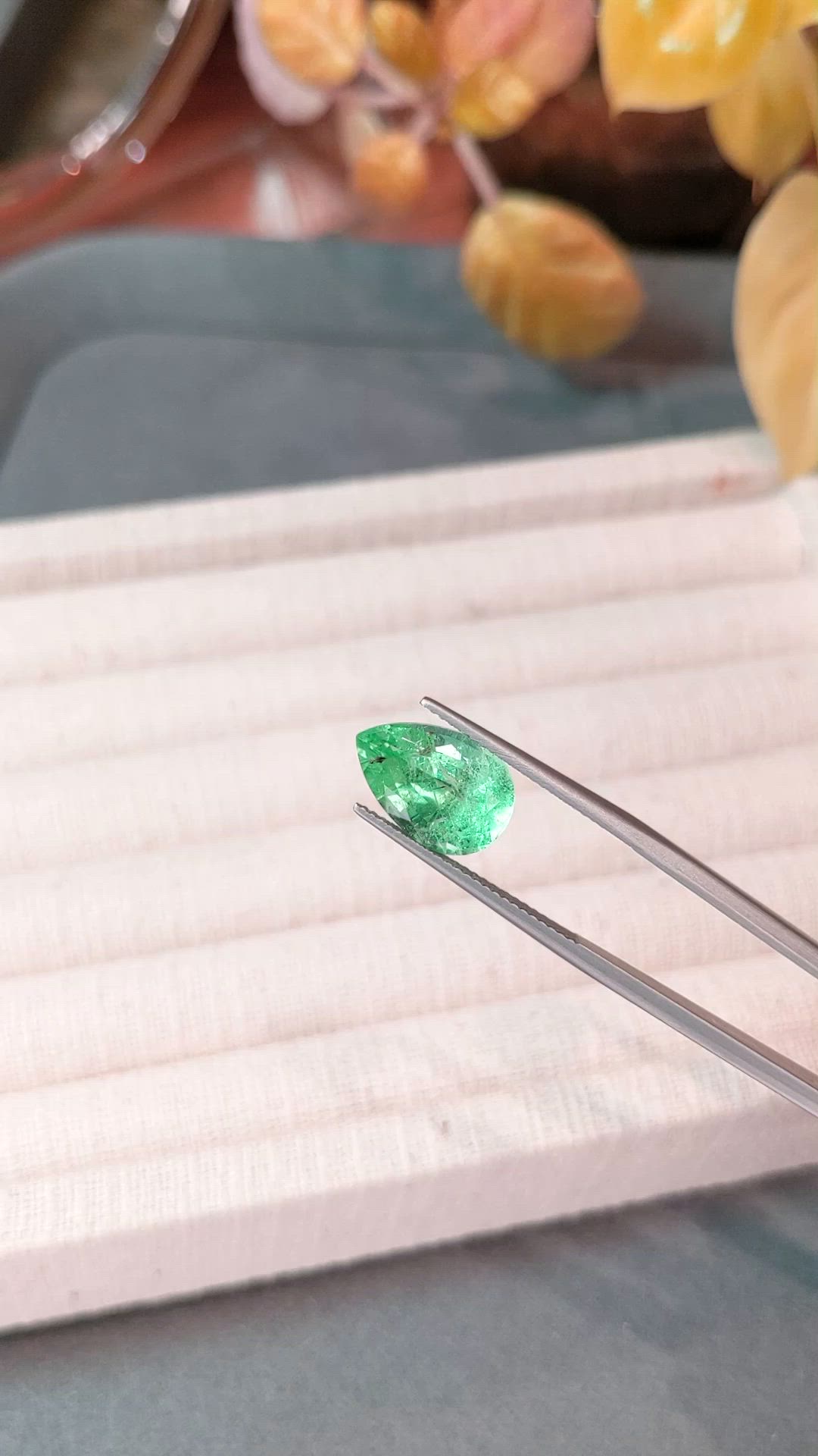 4.71 Ct. Emerald from Russia Size Video