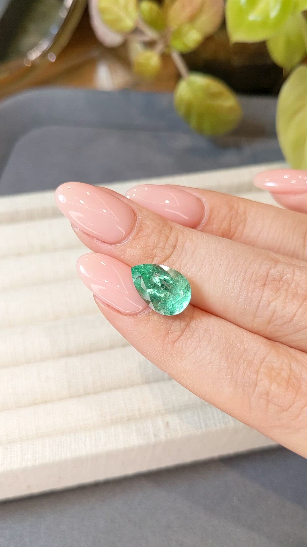 4.71 Ct. Emerald from Russia Size Video