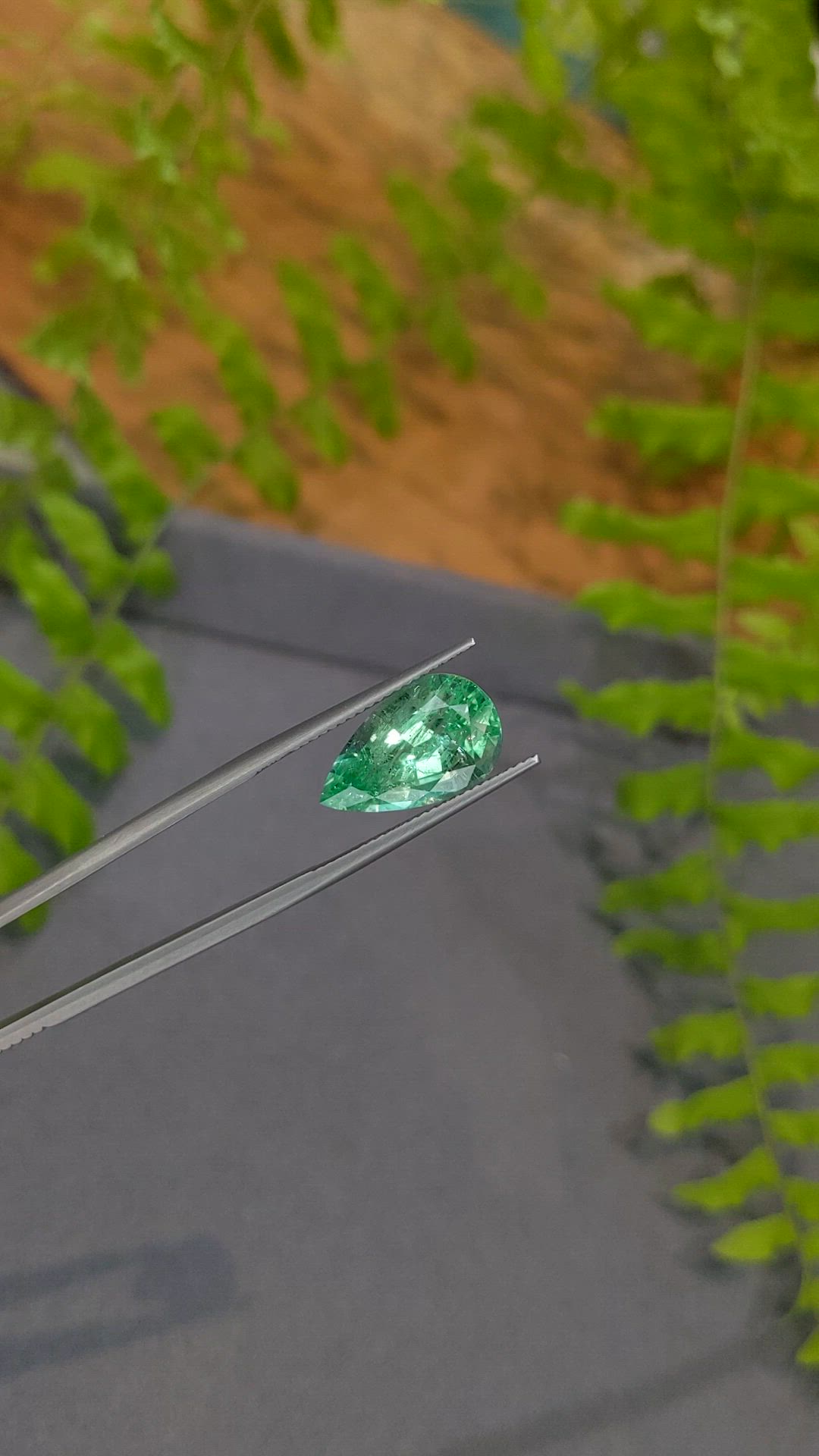 6.17 Ct. Emerald from Russia Size Video