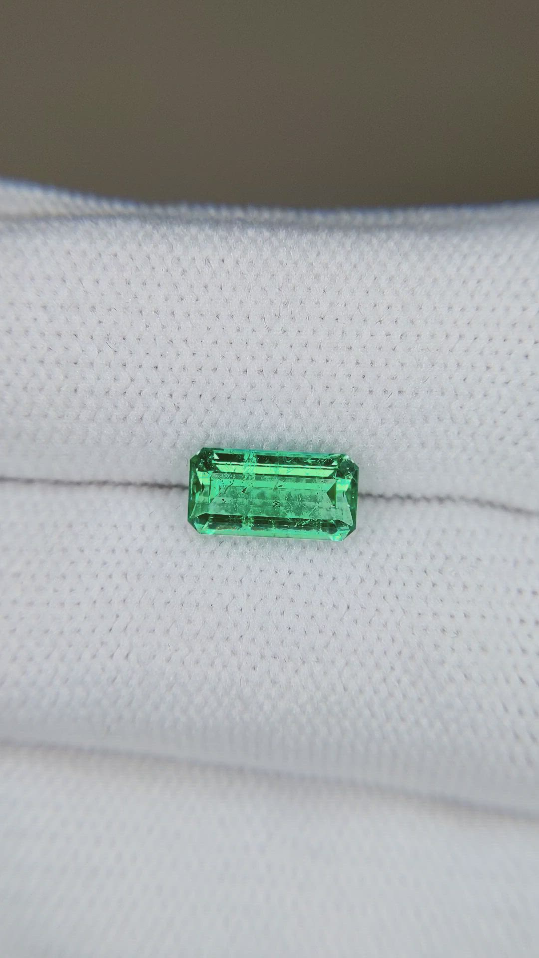 1.28 Ct. Emerald from Russia Size Video