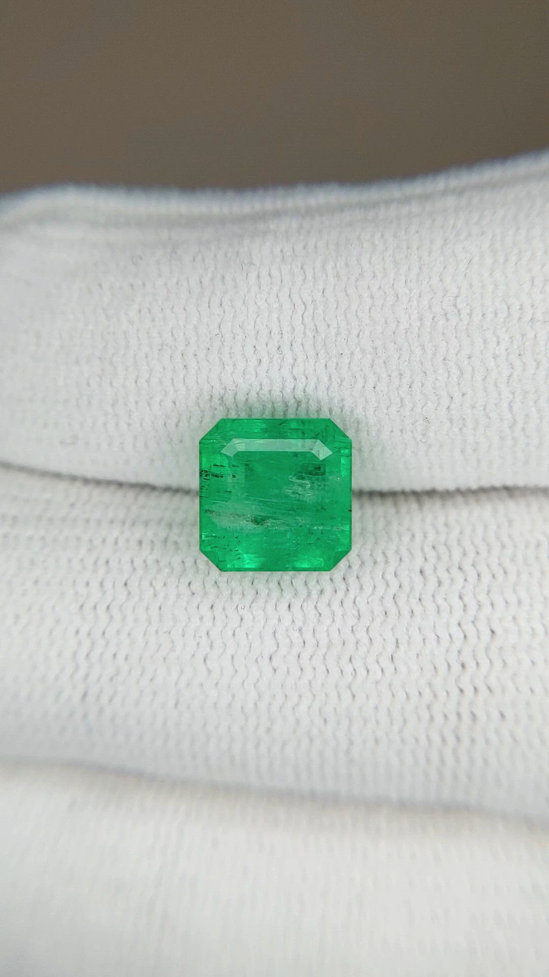 3.23 Ct. Emerald from Russia Size Video