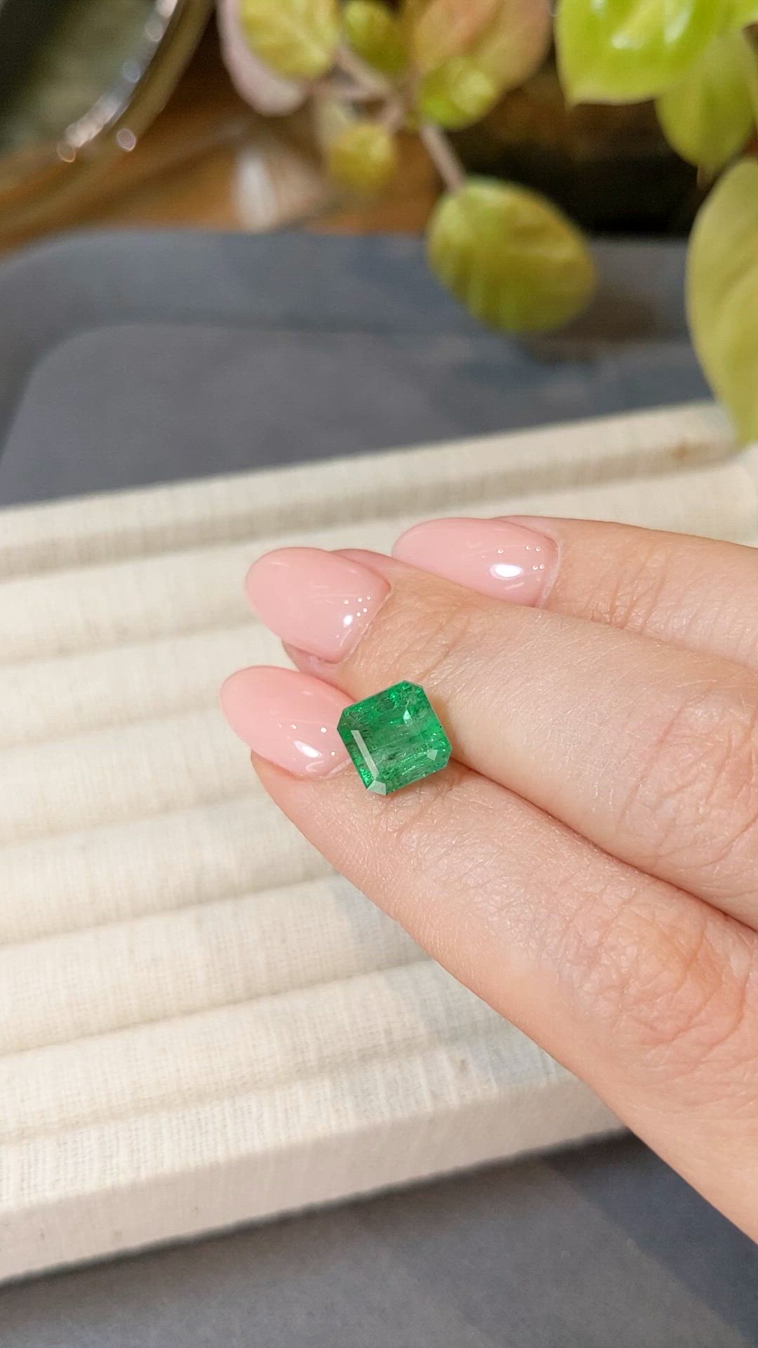 3.23 Ct. Emerald from Russia Size Video