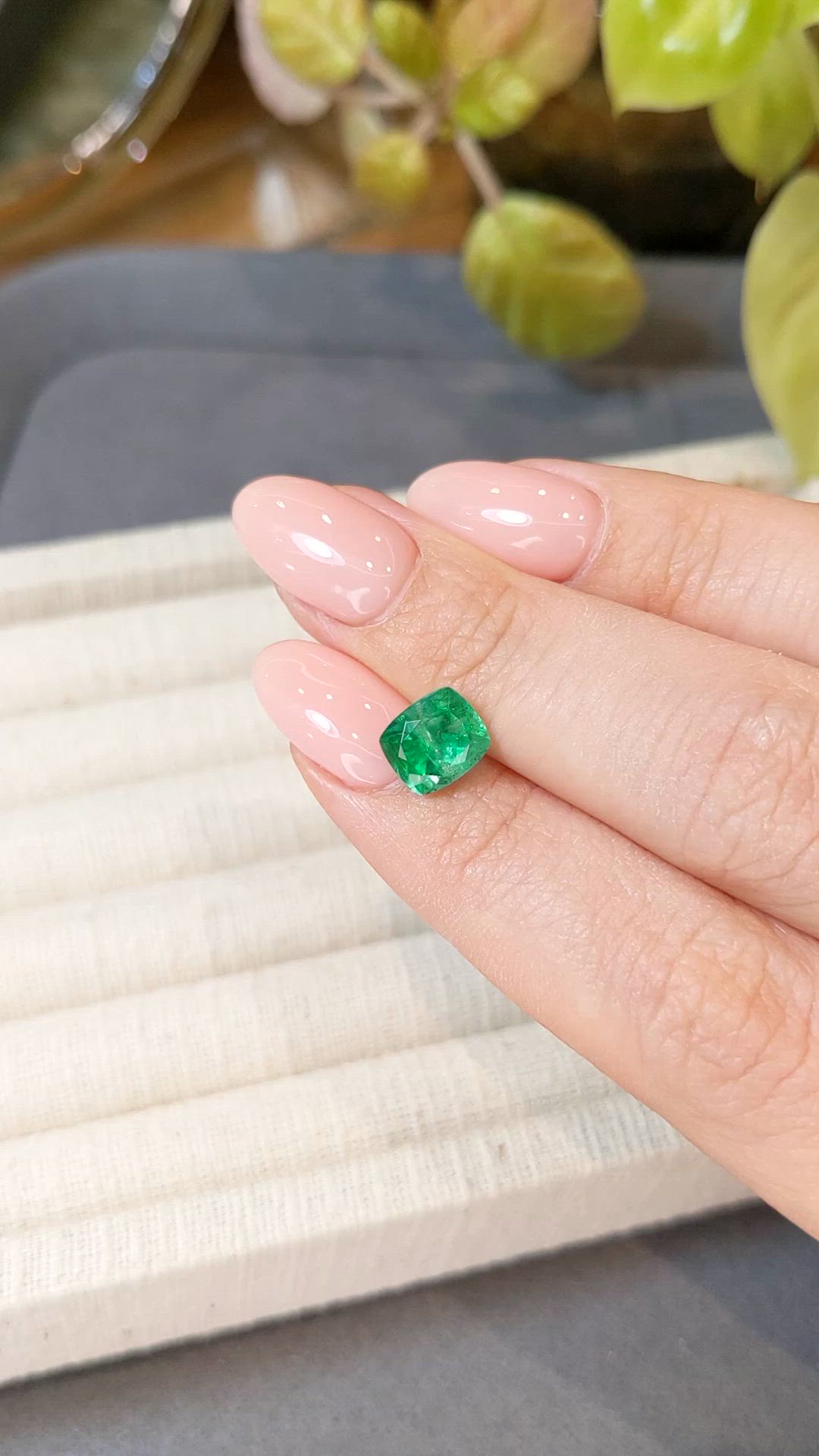1.99 Ct. Emerald from Russia Size Video
