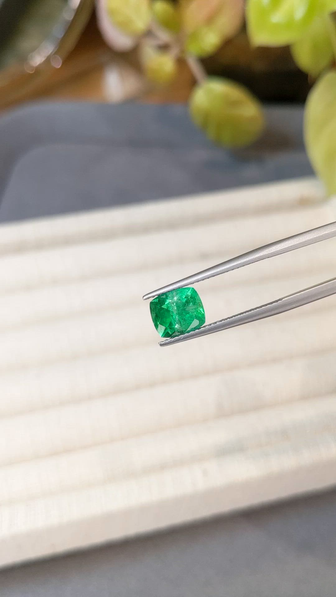 1.99 Ct. Emerald from Russia Size Video