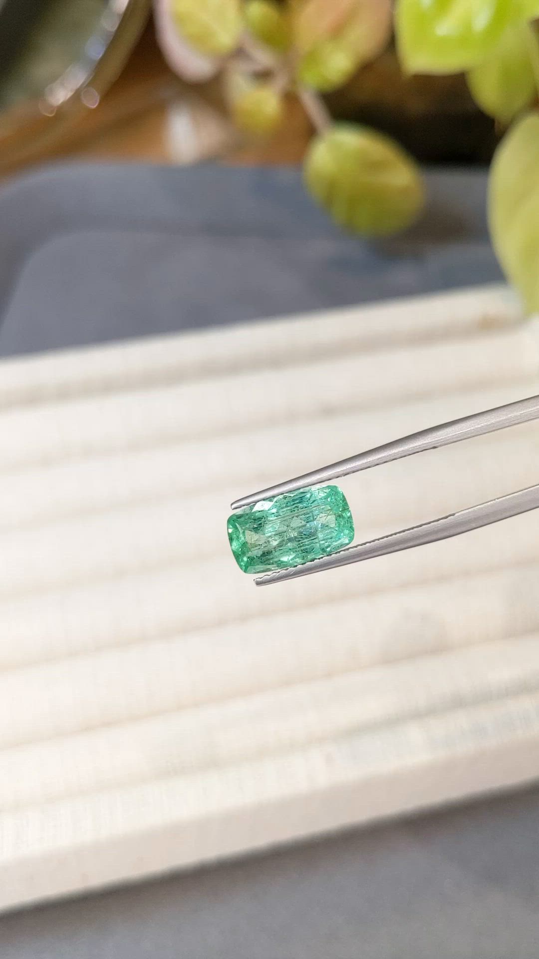 2.74 Ct. Emerald from Russia Size Video