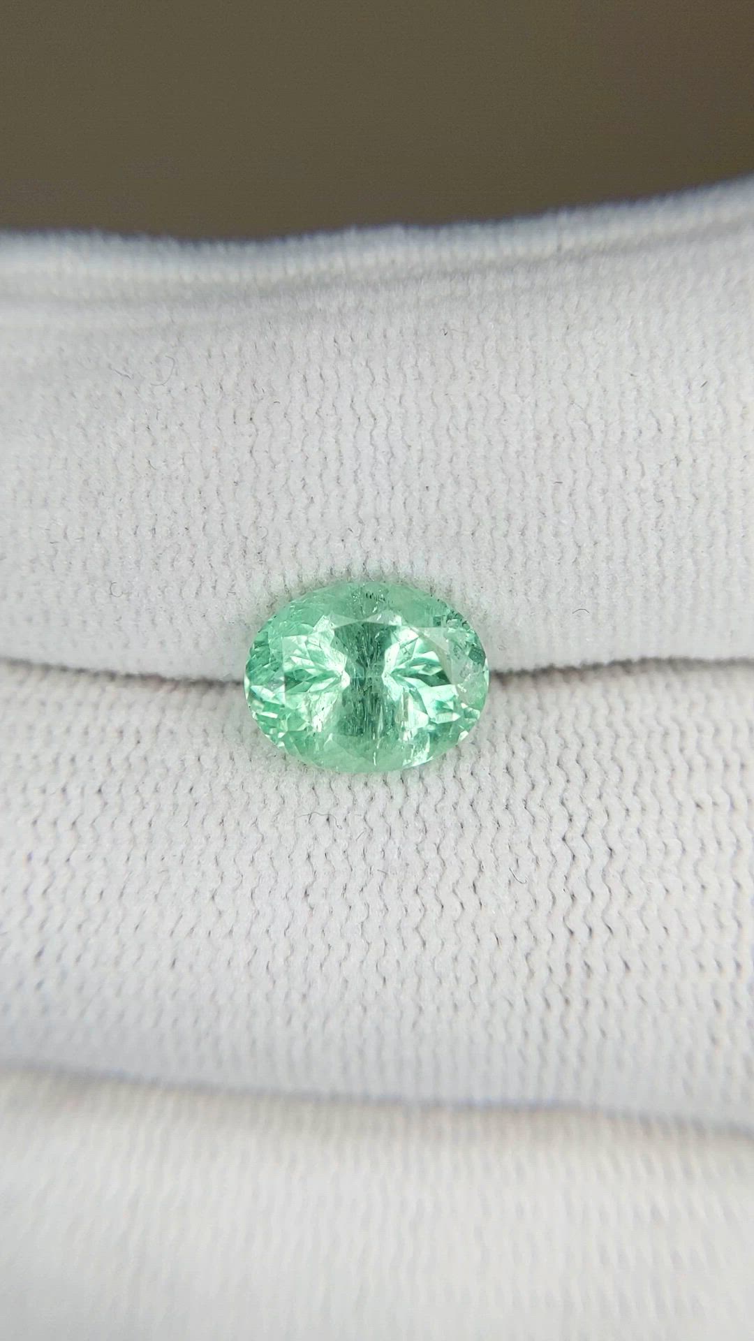 2.07 Ct. Emerald from Russia Size Video