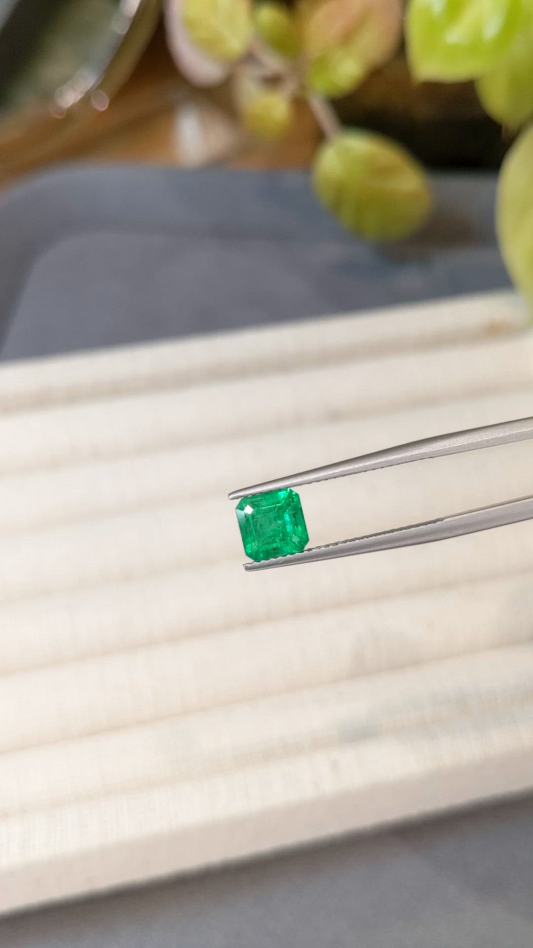 1.61 Ct. Emerald from Russia Size Video