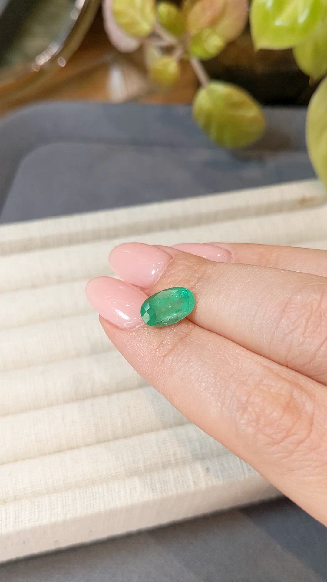 2.72 Ct. Emerald from Russia Size Video