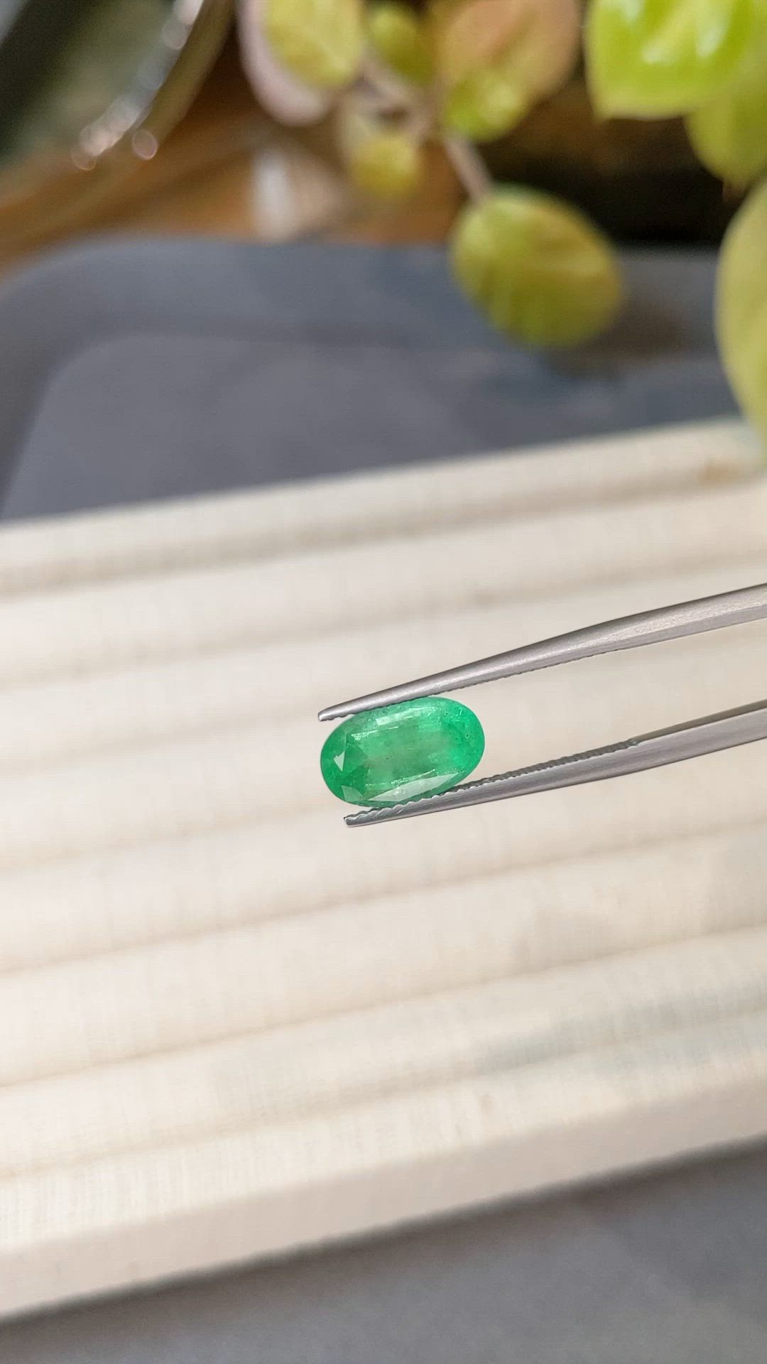 2.72 Ct. Emerald from Russia Size Video